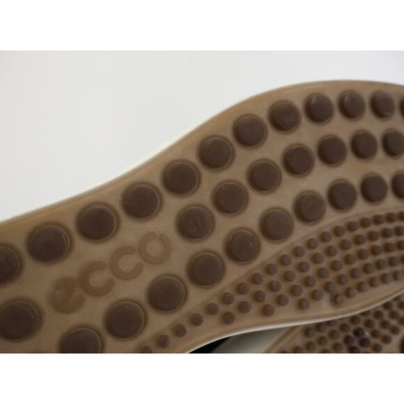 ECCO Men's Soft 7 City Sneaker Mens Size 47 13 Black Leather Lace Up Shoes - Picture 9 of 13